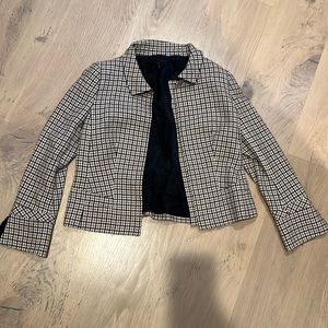Escada Plaid Jacket